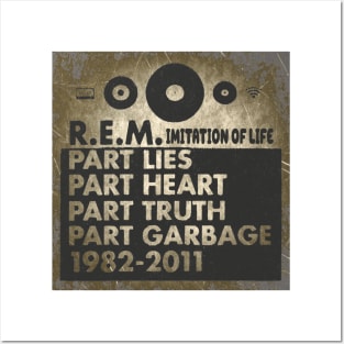 imitation of life r.e.m Posters and Art